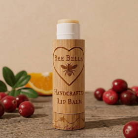 Orange Cranberry Beeswax Lip Balm
